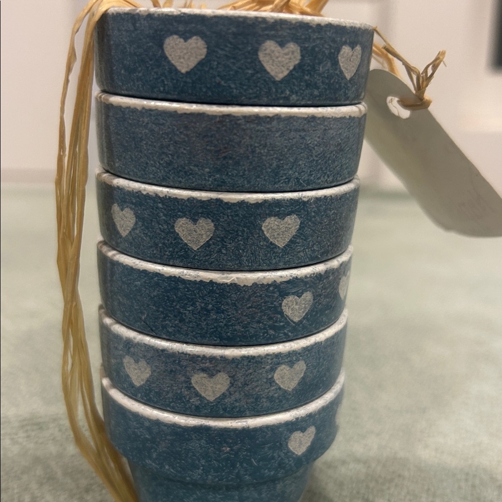 Blue Heart and Duck Napkin Rings - Picture 5 of 8